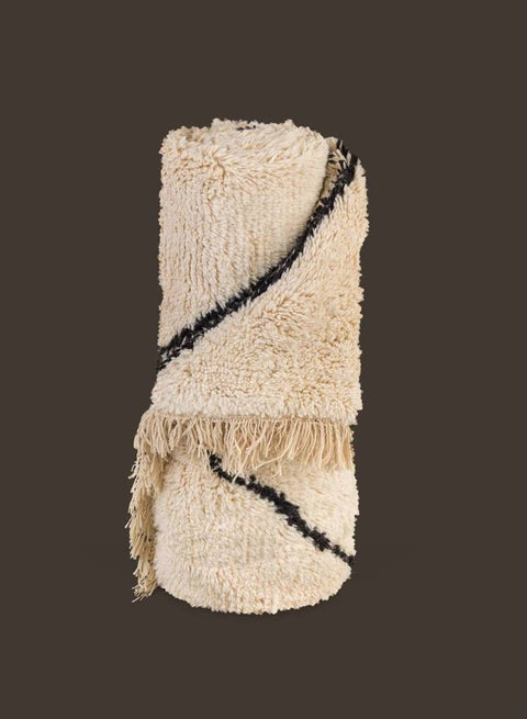 Beni ourain rug- Moroccan Rug- 8x10 rugs-Berber Rug - azilal rug- living room rug, area rug- handmade rug- rugs rugs