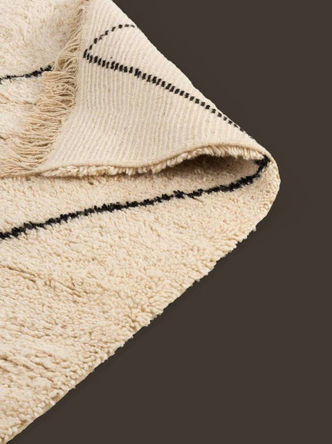 Beni ourain rug- Moroccan Rug- 8x10 rugs-Berber Rug - azilal rug- living room rug, area rug- handmade rug- rugs rugs