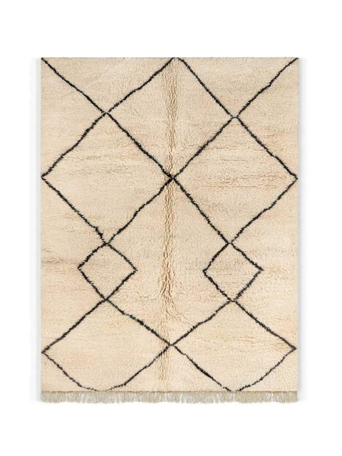 Beni ourain rug- Moroccan Rug- 8x10 rugs-Berber Rug - azilal rug- living room rug, area rug- handmade rug- rugs rugs