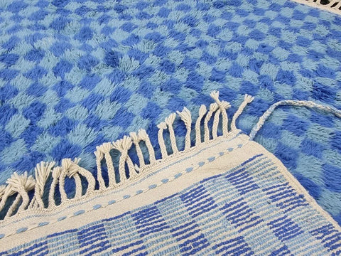 Beni ourain rug- Moroccan Rug- Custom size rug-Berber Rug - Custom rug- rugs for living room, Genuine lamb wool- Contemporary rug- All wool