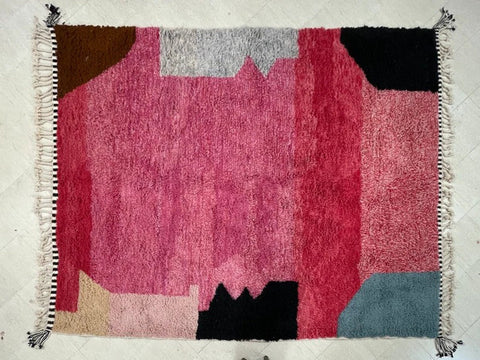Beni ourain rug- Moroccan Rug- 8x10 rugs-Berber Rug - 9x12 rugs- rugs for living room, rugs rugs- Contemporary rug- halloween sale