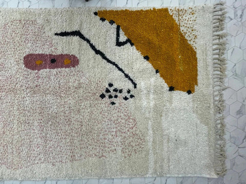 Beni ourain rug- Moroccan Rug- 8x10 rugs-Berber Rug - 9x12 rugs- rugs for living room, rugs rugs- Contemporary rug- halloween sale