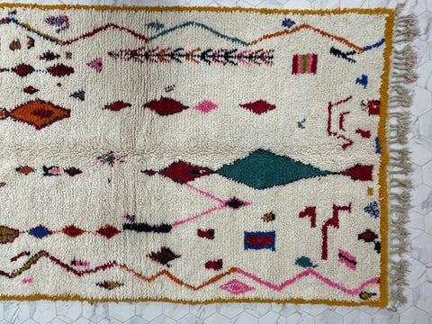 Beni ourain rug- Moroccan Rug- handmade rug-Berber Rug - Custom rug- rugs for living room, rugs rugs- 8x10 rug- 9x12 rugs