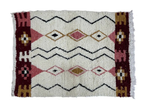 Beni ourain rug- Moroccan Rug- handmade rug-Berber Rug - Custom rug- rugs for living room, rugs rugs- 8x10 rug- 9x12 rugs