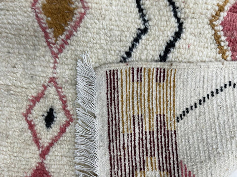 Beni ourain rug- Moroccan Rug- handmade rug-Berber Rug - Custom rug- rugs for living room, rugs rugs- 8x10 rug- 9x12 rugs