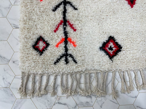 Beni ourain rug- Moroccan Rug- 8x10 rugs-Berber Rug - 9x12 rugs- rugs for living room, rugs rugs- Contemporary rug- halloween sale