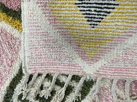 Beni ourain rug- Moroccan Rug- handmade rug-Berber Rug - Custom rug- rugs for living room, rugs rugs- 8x10 rug- 9x12 rugs
