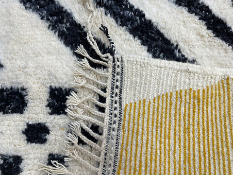 Beni ourain rug- Moroccan Rug- handmade rug-Berber Rug - Custom rug- rugs for living room, rugs rugs- 8x10 rug- 9x12 rugs