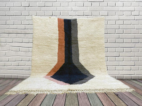 Beni ourain rug- Moroccan Rug- handmade rug-Berber Rug - Custom rug- rugs for living room, rugs rugs- 8x10 rug- 9x12 rugs