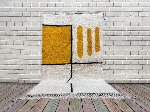 Beni ourain rug- Moroccan Rug- handmade rug-Berber Rug - Custom rug- rugs for living room, rugs rugs- 8x10 rug- 9x12 rugs