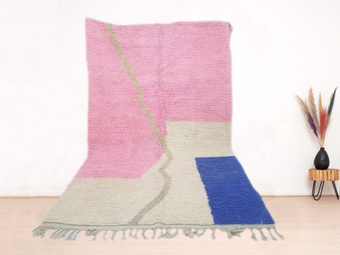 Beni ourain rug- Moroccan Rug- handmade rug-Berber Rug - Custom rug- rugs for living room, rugs rugs- 8x10 rug- 9x12 rugs