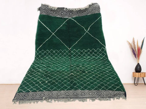 Beni ourain rug- Moroccan Rug- Custom size rug-Berber Rug - Custom rug- rugs for living room, Genuine lamb wool- Contemporary rug- All wool