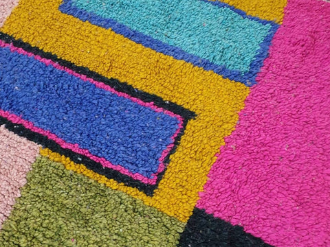 Beni ourain rug- Moroccan Rug- Custom size rug-Berber Rug - Custom rug- rugs for living room, Genuine lamb wool- Contemporary rug- All wool