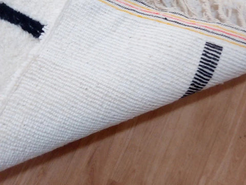 Beni ourain rug- Moroccan Rug- Custom size rug-Berber Rug - Custom rug- rugs for living room, Genuine lamb wool- Contemporary rug- All wool