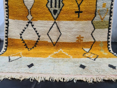 Beni ourain rug- Moroccan Rug- Custom size rug-Berber Rug - Custom rug- rugs for living room, Genuine lamb wool- Contemporary rug- All wool