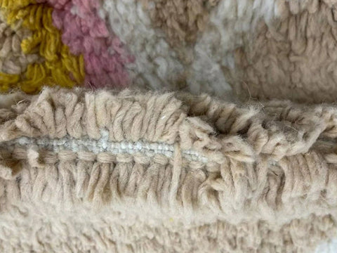 Beni ourain rug- Moroccan Rug- Custom size rug-Berber Rug - Custom rug- rugs for living room, Genuine lamb wool- Contemporary rug- All wool