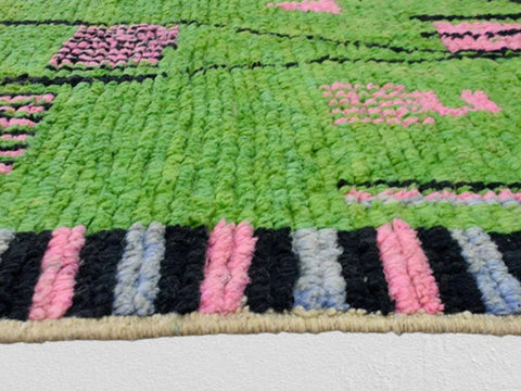 Beni ourain rug- Moroccan Rug- Custom size rug-Berber Rug - Custom rug- rugs for living room, Genuine lamb wool- Contemporary rug- All wool