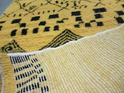 Beni ourain rug- Moroccan Rug- Custom size rug-Berber Rug - Custom rug- rugs for living room, Genuine lamb wool- Contemporary rug- All wool