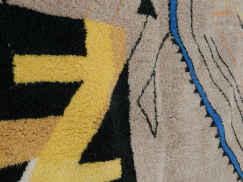 Rug- Moroccan Rug- 8x10 rugs-Berber Rug - bohemian rug- rugs for living room, rugs rugs- abstract rug- handmade rug