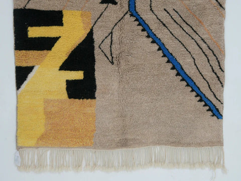 Rug- Moroccan Rug- 8x10 rugs-Berber Rug - bohemian rug- rugs for living room, rugs rugs- abstract rug- handmade rug