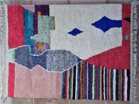 Rug- Moroccan Rug- 8x10 rugs-Berber Rug - bohemian rug- rugs for living room, rugs rugs- abstract rug- handmade rug