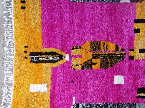 Rug- Moroccan Rug- 8x10 rugs-Berber Rug - bohemian rug- rugs for living room, rugs rugs- abstract rug- handmade rug