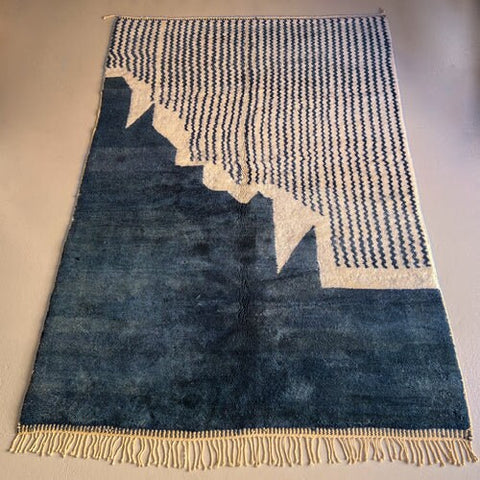 Best Moroccan rug, 8x10 rugs beni ourain rug - rugs for living room- abstract rug - Berber Rug - Moroccan Rug- Soft rugs rugs