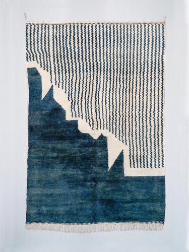 Best Moroccan rug, 8x10 rugs beni ourain rug - rugs for living room- abstract rug - Berber Rug - Moroccan Rug- Soft rugs rugs