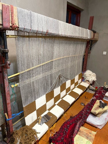 Flatweave Moroccan rug, Zanafi kilim rug - Custom rug for living room and bedroom - checkered moroccan flatweave rug - Berber Rug - kilims