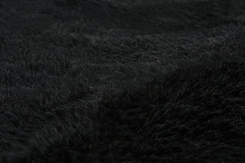 Moroccan beni ourain rug , black and white berber carpet custom made for your space , authentic and handmade with soft wool