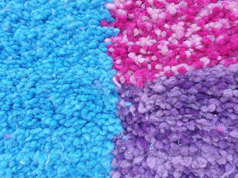 Beni ourain rug- Moroccan Rug- Custom size rug-Berber Rug - Custom rug- rugs for living room, Genuine lamb wool- Contemporary rug- All wool