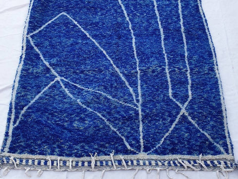 Beni ourain rug- Moroccan Rug- Custom size rug-Berber Rug - Custom rug- rugs for living room, Genuine lamb wool- Contemporary rug- All wool