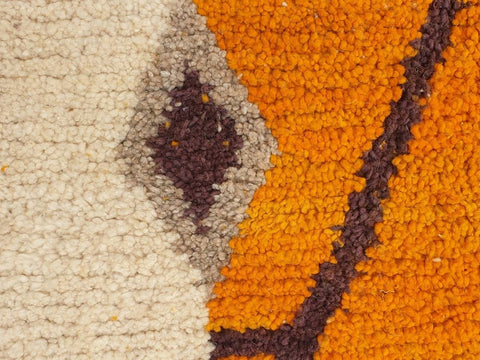 Beni ourain rug- Moroccan Rug- Custom size rug-Berber Rug - Custom rug- rugs for living room, Genuine lamb wool- Contemporary rug- All wool