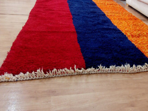 Beni ourain rug- Moroccan Rug- Custom size rug-Berber Rug - Custom rug- rugs for living room, Genuine lamb wool- Contemporary rug- All wool