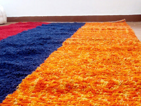 Beni ourain rug- Moroccan Rug- Custom size rug-Berber Rug - Custom rug- rugs for living room, Genuine lamb wool- Contemporary rug- All wool