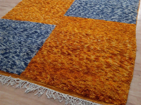 Beni ourain rug- Moroccan Rug- Custom size rug-Berber Rug - Custom rug- rugs for living room, Genuine lamb wool- Contemporary rug- All wool
