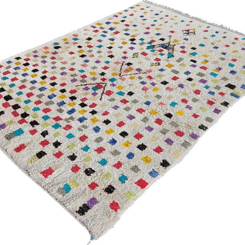 Azilal Moroccan rug , 9x12 rugs for living room rug , berber colorful rug,-rug