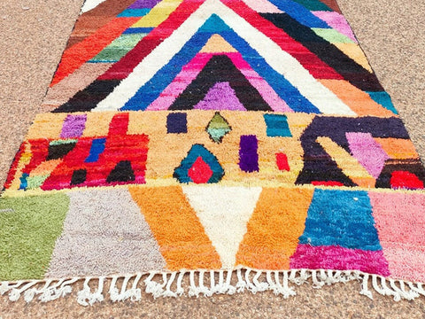 Beni ourain rug- Moroccan Rug- Custom size rug-Berber Rug - Custom rug- rugs for living room, Genuine lamb wool- Contemporary rug- All wool