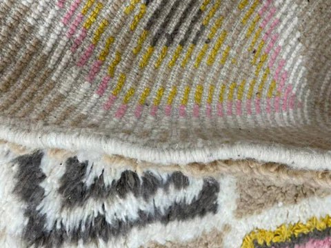 Beni ourain rug- Moroccan Rug- Custom size rug-Berber Rug - Custom rug- rugs for living room, Genuine lamb wool- Contemporary rug- All wool