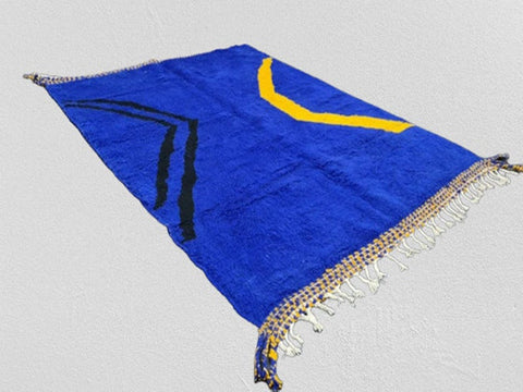 Beni ourain rug- Moroccan Rug- Custom size rug-Berber Rug - Custom rug- rugs for living room, Genuine lamb wool- Contemporary rug- All wool