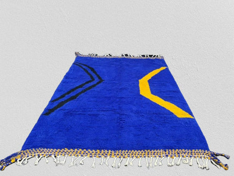 Beni ourain rug- Moroccan Rug- Custom size rug-Berber Rug - Custom rug- rugs for living room, Genuine lamb wool- Contemporary rug- All wool
