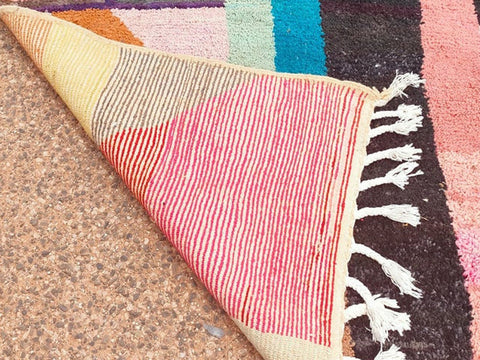 Beni ourain rug- Moroccan Rug- Custom size rug-Berber Rug - Custom rug- rugs for living room, Genuine lamb wool- Contemporary rug- All wool