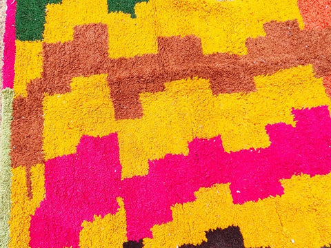 Beni ourain rug- Moroccan Rug- Custom size rug-Berber Rug - Custom rug- rugs for living room, Genuine lamb wool- Contemporary rug- All wool
