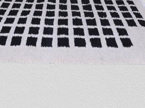 Beni ourain rug- Moroccan Rug- Custom size rug-Berber Rug - Custom rug- rugs for living room, Genuine lamb wool- Contemporary rug- All wool