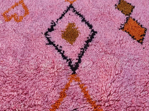Modern Moroccan rug custom size rug  Boujad rug  azilal rug  rugs for living room  9 by 12 rug  berber rug rugs pink rug beni ourain rug