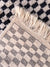 Chechered black and white runner- Moroccan Rug- Custom size rug-area Rug - Custom rug- rugs for living room, modern runner- Contemporary rug
