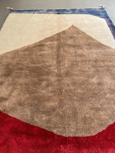 Stunning Moroccan rug , 8x10 rugs beni ourain rug - rugs for living room and bedroom - abstract rug - Berber Rug - Moroccan Rug