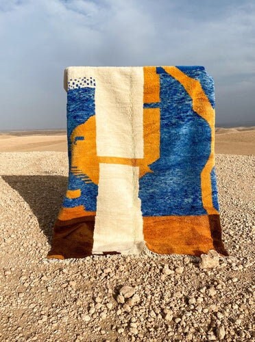 Moroccan Mrirt rug , top quality Handmade 8x10 rug - Custom rug for living room and bedroom - modern moroccan rug - Berber Rug - soft rug