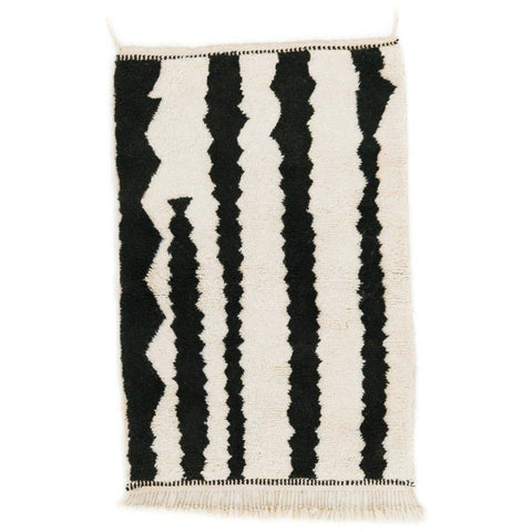 Black and white carpet, rug 8x10 rugs Beni Ourain ,Moroccan rug ,azilal area rug,morrocan rug handmade berber rugs,-rugs , 8x10 rug, rugs