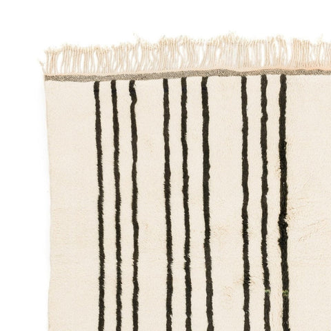 Black and White stripes rug 8x10 rugs Beni Ourain ,Moroccan rug ,azilal area rug,morrocan rug handmade berber rugs,-rugs , 8x10 rug, rugs